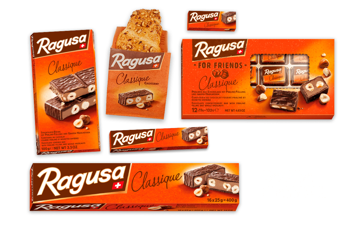 Ragusa - Confiserie au Chocolat Suisse Classique